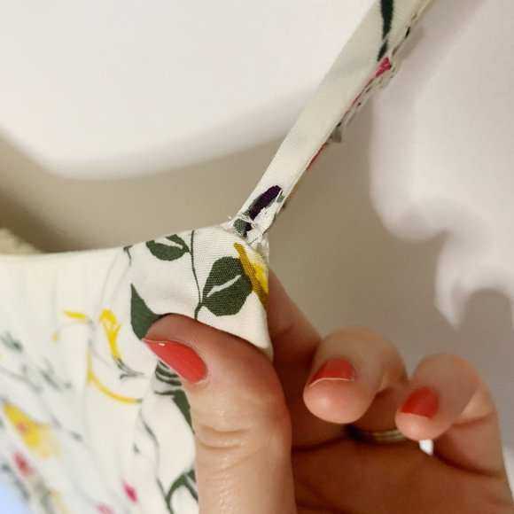 Old Navy Sun Dress White Floral Size Small - Picture 3 of 5